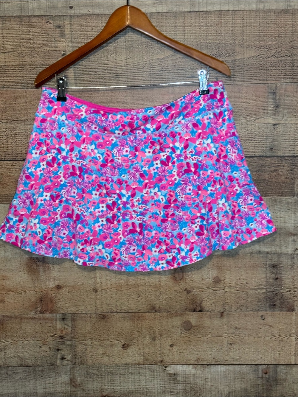 Lilly Pulitzer Corrine Aura Pink BABY BLOOMER Luxletic Skort size XL Golf - Picture 3 of 9